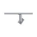 Paulmann track spot PRORAIL3 ZEUZ LED adjustable IP20, silver dimmable