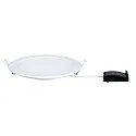 Paulmann LED Recessed luminaire QUALITY PREMIUM PANEL LED, round, IP44, 1x18W, 4000K, 230V, 220mm, white