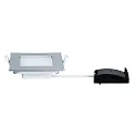 Paulmann LED Recessed luminaire QUALITY PREMIUM PANEL LED, square, IP44, 1x6W, 4000K, 230V, 115x115mm, chrome matt