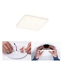 Paulmann LED panel VELUNA VARIFIT LED round, adjustable, 10W 650lm 3000K CRI >80