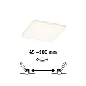 Paulmann LED panel VELUNA VARIFIT LED round, adjustable, 10W 650lm 3000K CRI >80