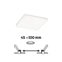 Paulmann LED panel VELUNA VARIFIT LED round, adjustable, 10W 750lm 4000K CRI >80