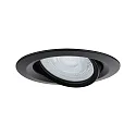 Paulmann recessed luminaire NOVA PLUS swivelling GU10|GU5,3 IP65, black matt dimmable