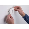 Paulmann Paulmann Wall recessed luminaire square 2700K white, 2,7W with motion detector