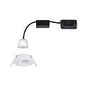 Recessed spot LED NOVA MINI PLUS with LED Module, IP23, swivelling, 230V, 4.2W 2700K 300lm 38°, dimmable, white matt