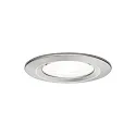 Paulmann Set of 3 Recessed spot LED NOVA, IP44, fixed, 230V, incl. 3x GU10 6.5W 4000K 450lm 36°, iron brushed