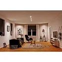 Paulmann Set of 3 Recessed spot LED NOVA, IP44, fixed, 230V, incl. 3x GU10 6.5W 4000K 450lm 36°, white matt