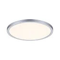 LED Recessed Panel AERO VariFit Zigbee TW, round, IP44, Ø23cm, 18W Tuneable White, chrome matt