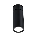 Paulmann ceiling luminaire TURNAL COIN, black matt dimmable