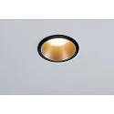 Set of 3 Recessed spot LED COLE IP44, fixed, with LED COIN Module, 230V, 6.5W 2700K460lm 100°, 3-step dimmable