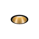 Set of 3 Recessed spot LED COLE IP44, fixed, with LED COIN Module, 230V, 6.5W 2700K460lm 100°, 3-step dimmable