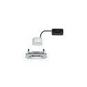 Paulmann recessed luminaire NOVA COIN LED square, swivelling IP23, aluminium  460lm 2700K 100° 100° CRI >80