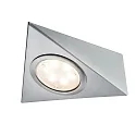 Paulmann LED Furniture luminaire PIR LED Under Cabinet luminaire, set of 3, 3x2,8W, 12VA, 230V/12V, brushed iron