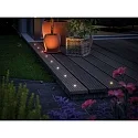 Paulmann Paulmann Plug&Shine set of 5 Recessed luminaire MicroPen II IP67 3000K 5x0,22W stainless steel