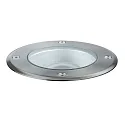 Paulmann Paulmann Plug&Shine Floor recessed luminaire IP67 6W 24V silver swiveling, 609lm, 3000K, 38° swivel range