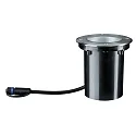 Paulmann Paulmann Plug&Shine Floor recessed luminaire IP67 6W 24V silver swiveling, 609lm, 3000K, 38° swivel range