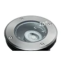 Paulmann Paulmann Plug&Shine Floor recessed luminaire IP67 6W 24V silver swiveling, 609lm, 3000K, 38° swivel range