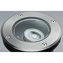 Paulmann Paulmann Plug&Shine Floor recessed luminaire IP67 6W 24V silver swiveling, 609lm, 3000K, 38° swivel range