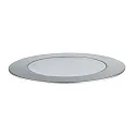 Paulmann Paulmann Plug&Shine Floor recessed luminaire FLOOR ECO, IP65, 24V, 1.3W 3000K 50lm 90°, dimmable, silver