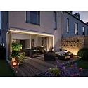 Paulmann Paulmann Plug&Shine Floor recessed luminaire FLOOR ECO, IP65, 24V, 1.3W 3000K 50lm 90°, dimmable, silver