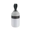 table lamp CLUTCH round, Bluetooth controllable, with USB charging function IP44, grey dimmable