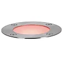 Paulmann Outdoor Plug & Shine ZigBee LED Floor recessed luminaire, IP65, 24V, 3.6W RGB/W 350lm 93°, dimmable
