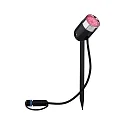 Paulmann Outdoor Plug & Shine ZigBee LED Spot PIKE, IP44, 24V, 4.5W RGB/W 330lm 40°, dimmable, anthracite