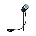 Paulmann Outdoor Plug & Shine ZigBee LED Spot PIKE, IP44, 24V, 4.5W RGB/W 330lm 40°, dimmable, anthracite