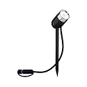 Paulmann Outdoor Plug & Shine ZigBee LED Spot PIKE, IP44, 24V, 4.5W RGB/W 330lm 40°, dimmable, anthracite