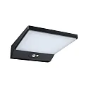 Paulmann solar wall luminaire RONAS with motion detector IP44, dark grey 