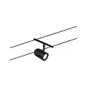 Paulmann wire system WIRE SYSTEMS DC CUP set of 5 GU5,3, chrome, black matt 