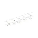 wire system LED WIRE SYSTEMS CORDUO CIRCLE round, set of 5, switchable IP20, chrome, white matt 
