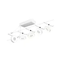 Paulmann wire system LED WIRE SYSTEMS CORDUO CIRCLE round, set of 5, switchable IP20, chrome, white matt 