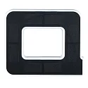 Paulmann illuminated house number IP44, black 