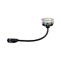 Paulmann floor recessed luminaire PLUG & SHINE FLOOR tunable white, RGBW, ZigBee controllable IP67, stainless steel dimmable