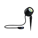 gorund spike luminaire PLUG&SHINE KIKOLO RGBW LED IP65, anthracite