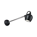 outdoor wall luminaire KIKOLO ZigBee controllable LED IP65, anthracite dimmable