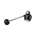 outdoor wall luminaire KIKOLO RGBW, ZigBee controllable LED IP65, anthracite dimmable