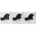 Paulmann outdoor wall luminaire CUFF PIR with sensor IP44, anthracite, transparent 