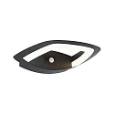outdoor wall luminaire ANELA PIR with sensor, sea-air resistant IP44, anthracite 