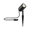 gorund spike luminaire PLUG&SHINE SHIRA RGBW, ZigBee controllable LED IP65, anthracite dimmable