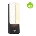 Paulmann outdoor wall luminaire BONNIE PIR with sensor, insect friendly, sea-air resistant IP44, anthracite 