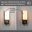 Paulmann outdoor wall luminaire BONNIE PIR with sensor, insect friendly, sea-air resistant IP44, anthracite 