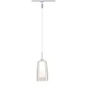 Paulmann Paulmann URail LED Pendant luminaire Arido II 230V 5W GU10 chrome matt/clear/satined
