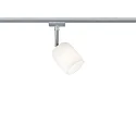 Paulmann URail Spot Blossom, excl. lamp, max. 10W G9, chrome matt, satined glass