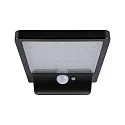 Paulmann outdoor wall luminaire SOLVEIGH LED with motion detector IP44, black 