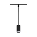 Paulmann 1-phase pendant luminaire URAIL CORUS E27, black