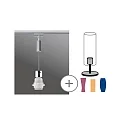 Paulmann URail 2Easy Basic Pendelum, excl. lamp, max. 20W E27, chrome matt