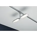 Paulmann Paulmann URail LED Spot Dipper, 2x10W, dimmable, chrome matt/white