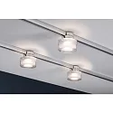 Paulmann Paulmann URail Ceiling Topa Dot 5,2W chrome/clear/satined 230V